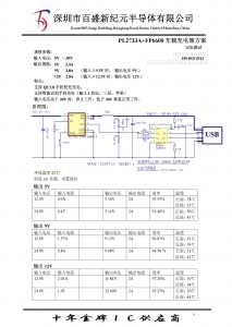 高通QC2.0快充車充方案，支持三星蘋果識別