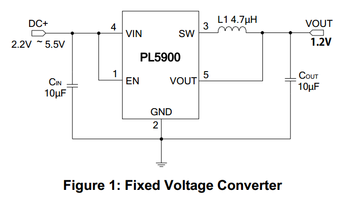 5V/3.3V降壓IC，700MA輸出，短路保護(hù)PL5900