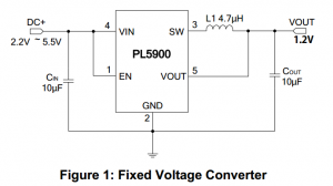 5V/3.3V降壓IC，700MA輸出，短路保護(hù)PL5900