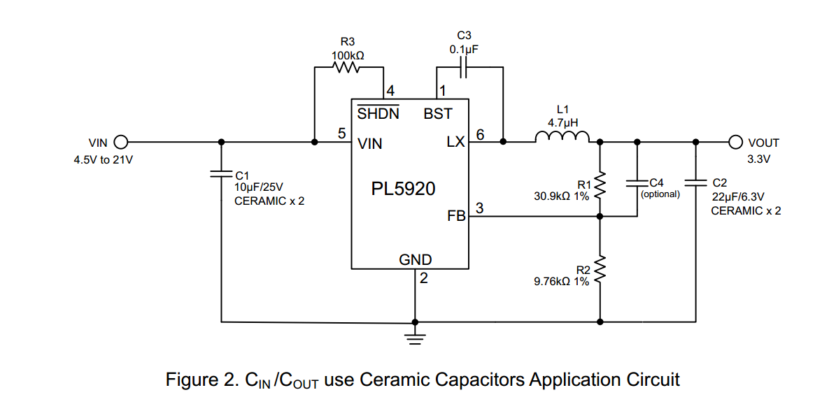 9V,12V輸入，轉(zhuǎn)5V,3.3V,3V輸出，1.5A電流降壓IC-PL5920